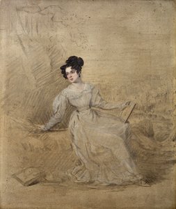 Portrait de Jane Moresley - Edward Villiers Rippingille