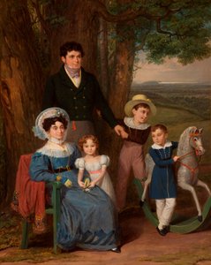 La famille Bean Lucas - Edward Villiers Rippingille