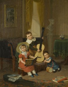 Le Jeune Trio - Edward Villiers Rippingille