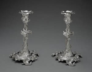 Paire de chandeliers, c.1755-56 - Edward Wakelin