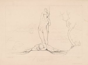 Il me demande de sécher le dernier... - Edward Webb, after George Elgar Hicks