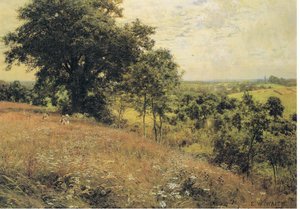 Dans le pré - Edward Wilkins Waite