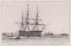 HMS Victory, premier rang