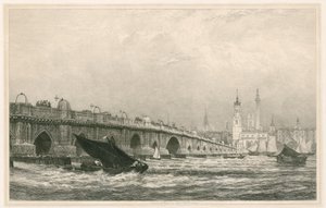 Pont de Londres - Edward William Cooke