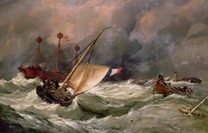 Matin après une forte tempête
