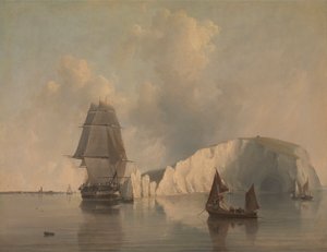 Au large des Needles, île de Wight
