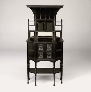 Un cabinet ébonisé, vers 1873 - Edward William Godwin