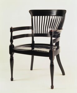 Fauteuil, fabriqué par James Peddle, c.1880