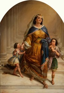 Mariamne, épouse du roi Hérode, et ses enfants allant à leur exécution - Edward William John Hopley