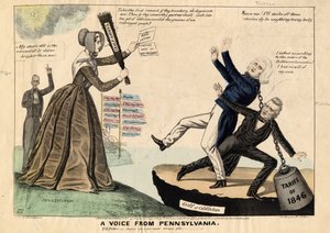Une voix de Pennsylvanie, publiée par H.R. Robinson, New York, 1846