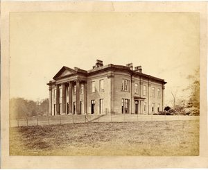 Vue de la maison Roundhay, Roundhay Park, Leeds - Edward Wormald