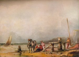 Paysage marin, vers 1845