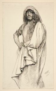 Aaron, de Titus Andronicus - Edwin Austin Abbey