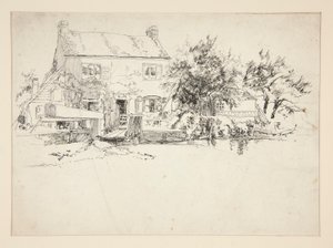 Étude architecturale : Hurley, Londres - Edwin Austin Abbey