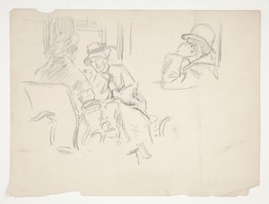 Scène de café