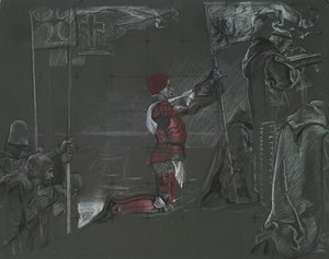 Colomb découvrant le Nouveau Monde - Edwin Austin Abbey