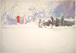 Étude de Composition - Edwin Austin Abbey