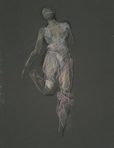 Étude de figure précoce - Edwin Austin Abbey