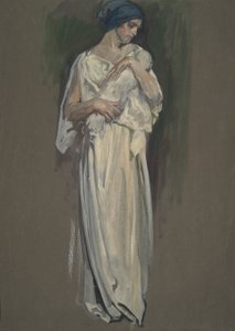 Étude préliminaire - Edwin Austin Abbey