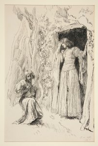 Ferdinand rencontre Miranda, illustration pour l
