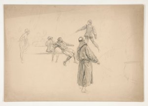Dessin de figure - Edwin Austin Abbey