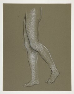 Étude de figure pour - Edwin Austin Abbey