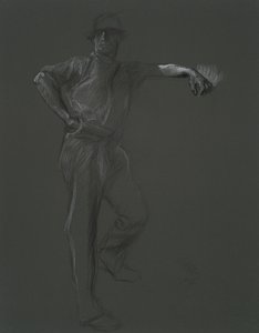 Étude de figure - Edwin Austin Abbey