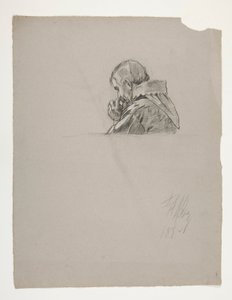 Étude de figure pour le roi Arthur