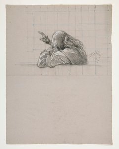 Étude de figure pour le roi Arthur