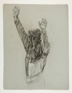 Étude de figure pour le roi Arthur