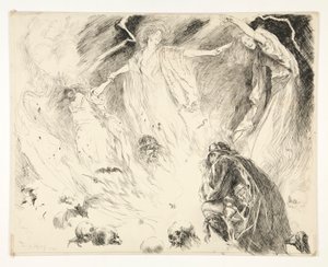 Première Apparition : Macbeth ! Macbeth ! Macbeth ! méfie-toi de Macduff., Acte IV, Scène 1, Macbeth