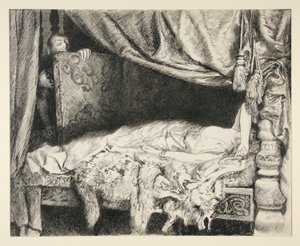 Iachimo vole dans le coffre - Acte II, Scène II, Cymbeline