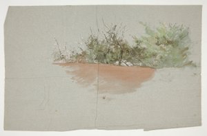 Paysage avec arbres