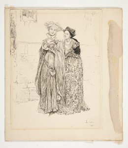 Mistress Ford - Edwin Austin Abbey