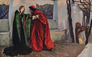 Ô ma maîtresse, où errez-vous (1899, c. 1940) - Edwin Austin Abbey