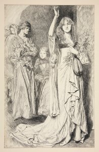 Ophélie - Edwin Austin Abbey