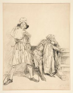 Parolles - Edwin Austin Abbey