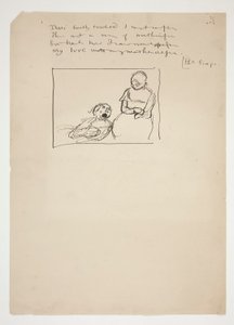 Étude pour Herrick - Edwin Austin Abbey