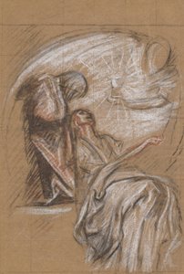 Étude pour - Edwin Austin Abbey