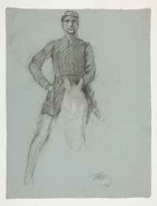 Étude pour - Edwin Austin Abbey