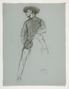 Étude pour - Edwin Austin Abbey