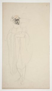 Étude pour Armado, de Love - Edwin Austin Abbey