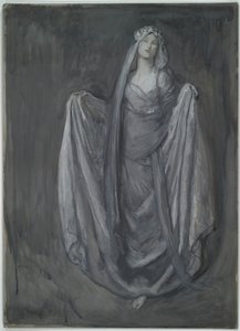 Étude pour Blanchefleur - Edwin Austin Abbey