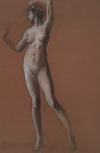 Étude pour figure de 15h - Edwin Austin Abbey