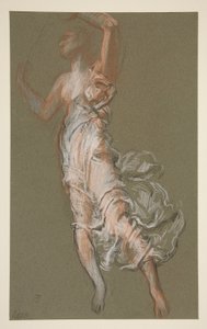 Étude pour la figure de 15h - Edwin Austin Abbey