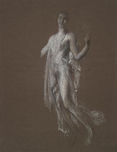 Étude pour figure de 5 h du matin (?) - Edwin Austin Abbey