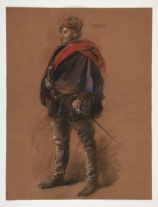 Étude pour la figure du capitaine Peter Minuit dans