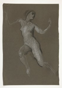 Étude pour la figure de midi - Edwin Austin Abbey