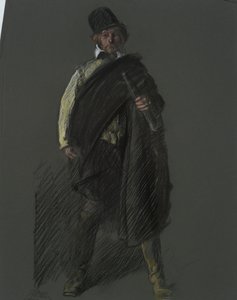 Étude pour la figure du capitaine Peter Minuit - Edwin Austin Abbey