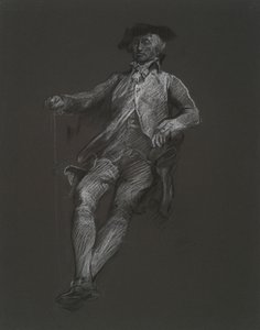 Étude pour la figure de John Dickinson - Edwin Austin Abbey